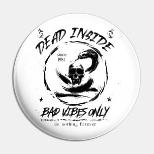 bad mood Pin