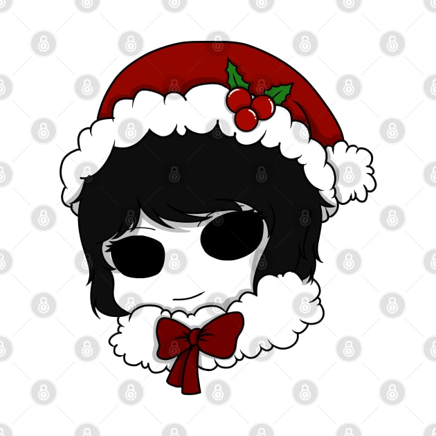 jane the killer christmas chibi by LillyTheChibi