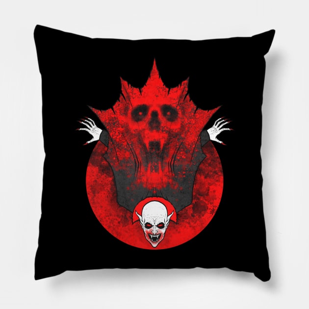 FrightFall2023: BLOOD SUCKER Pillow by Chad Savage
