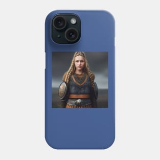 Viking Shield Maiden Phone Case