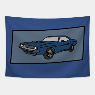 vintage muscle car Tapestry