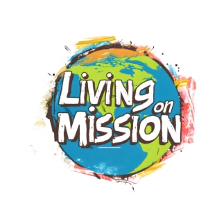 Living on Mission - Colorful Design T-Shirt