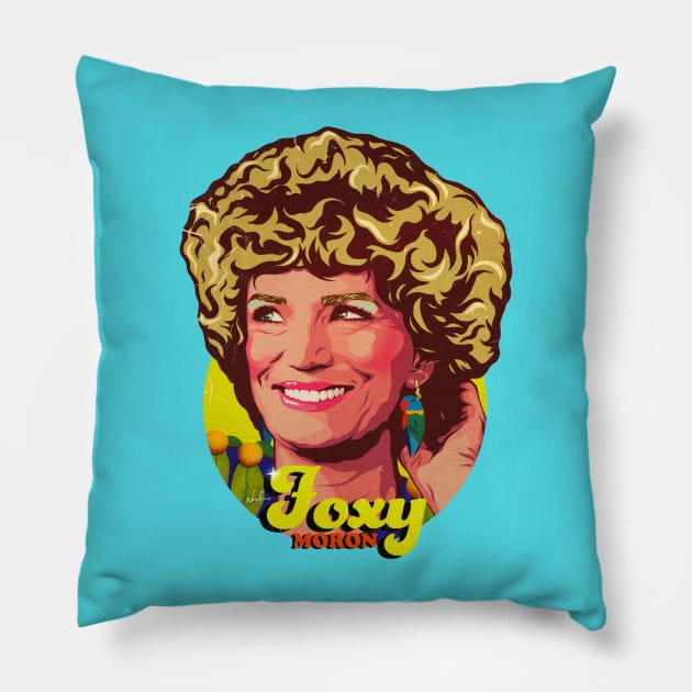 Foxy Moron Pillow by nordacious