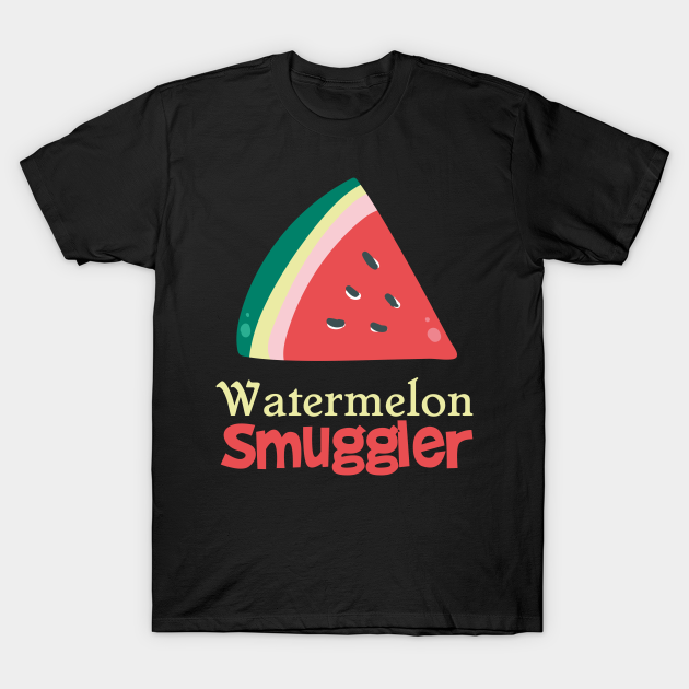 Discover Womens Watermelon Smuggler Funny Pregnancy Baby Bump - Womens Watermelon Smuggler Funny Pregna - T-Shirt