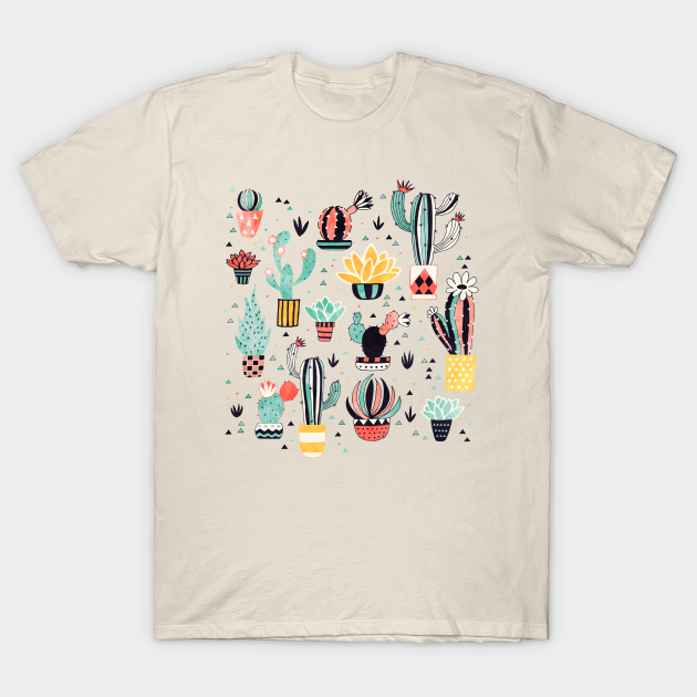 Discover Cactus in a pot - Cactus - T-Shirt