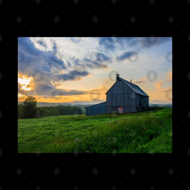 Barn and Sunset Serenade V2 by Family journey with God
