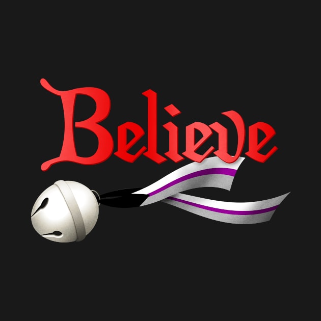 Believe Demisexual Pride Jingle Bell by wheedesign