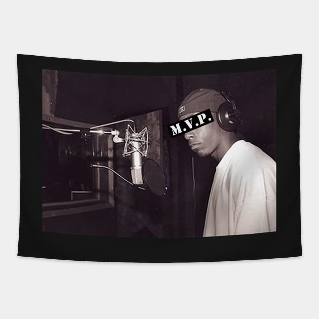 Big L (M.V.P.) Tapestry by obmik