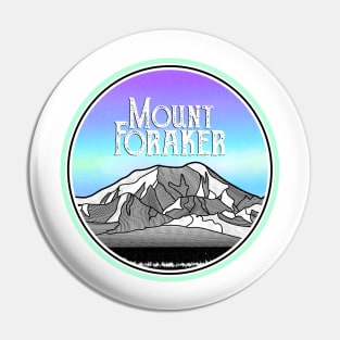 Mount Foraker Alaska Pin
