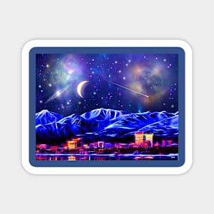 Starry Night Anchorage Magnet