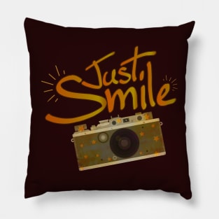 Just a happy smile Pillow