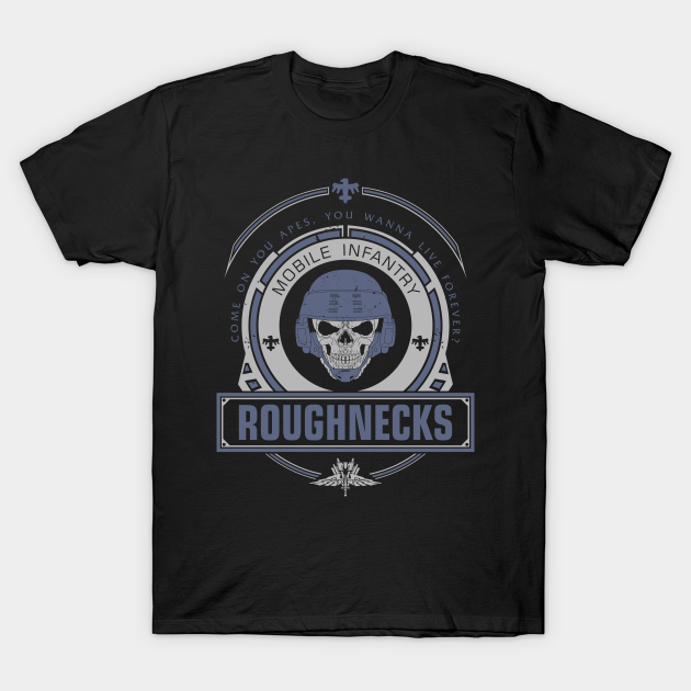 Discover ROUGHNECKS CREST - Starship Troopers - T-Shirt