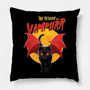 The Return of Vampurr Pillow