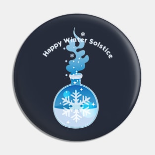 Winter Smells Blue Pin