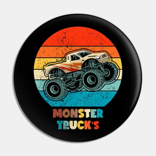 Vintage Monster truck Pin