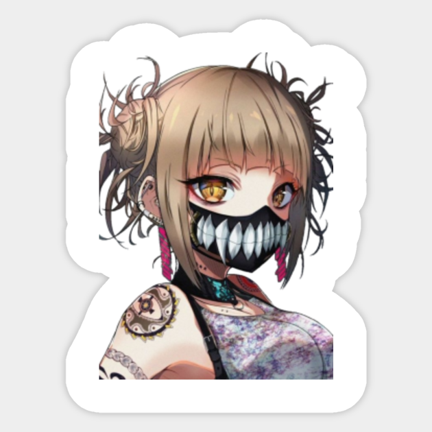 Toga My Hero Academia My Hero Academia Sticker Teepublic