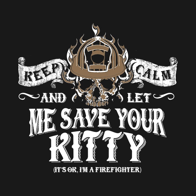 Firefighter Save Your Kitty by veerkun