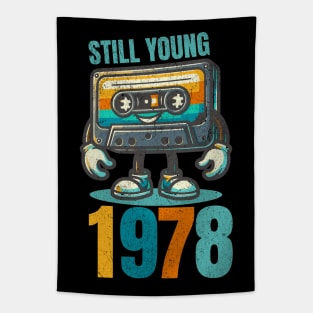 Still Young 1978 - Vintage Cassette Tape Tapestry