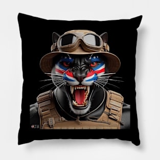 Patriot Panther by focusln Pillow