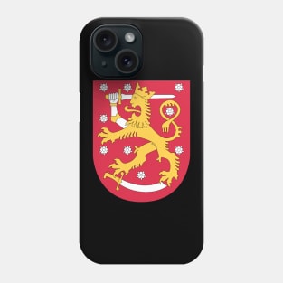 Coat of arms of Finland Phone Case