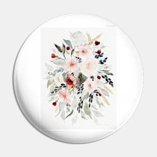 Loose Flower Bouquet Pin