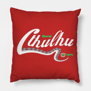 Cthulhu (Obey or Drink?) Pillow