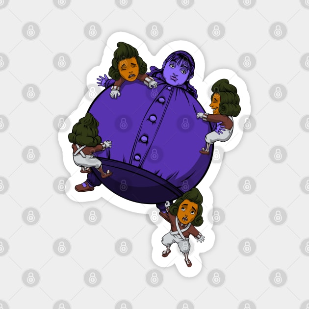 Oompa Loompas Save Me! Magnet by Doomcandy