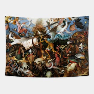 Pieter Bruegel The Elder Fall Of The Rebel Angels Oil Painting Tapestry