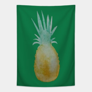 Watercolor Pineapple Tapestry