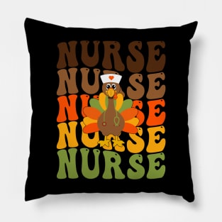 Nurse Thanksgiving Shirt Pillow