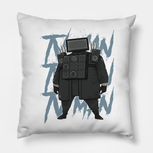 TV MAN SKIBIDI TOILET Pillow