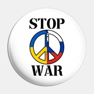 Stop the war in Ukraine Pin