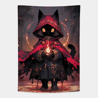 Witch Kitty Tapestry