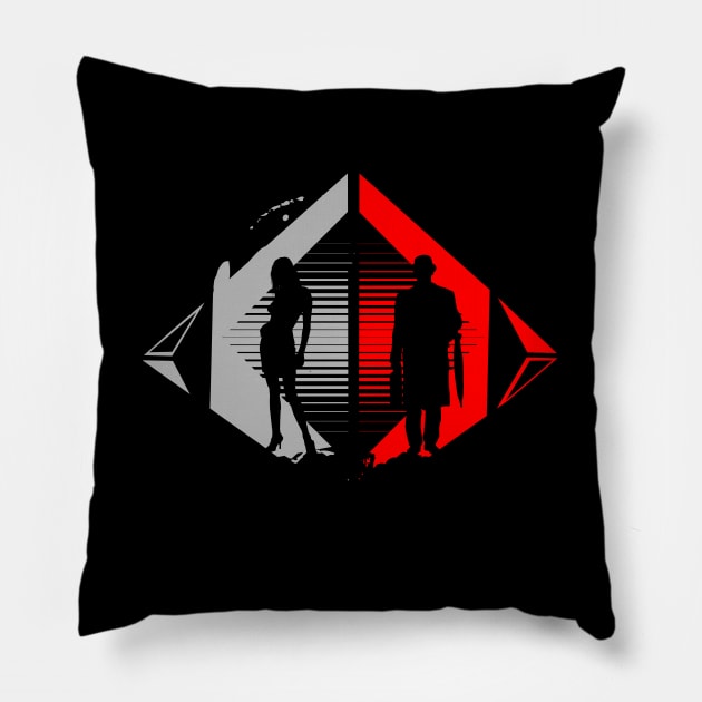 Mr and Miss World Pillow by Times6ix