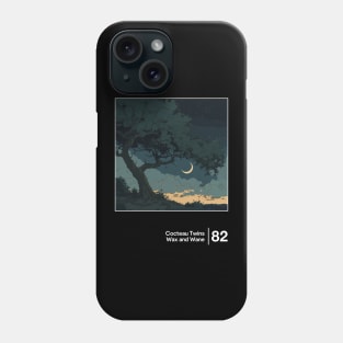 Cocteau Twins / Minimalist Graphic Artwork Design Phone Case