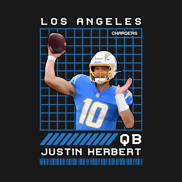Justin Herbert - Qb - Los Angeles Chargers by caravalo