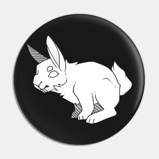 White Rabbit Pin