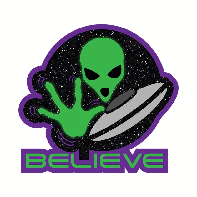 Believe by Mercado Graphic Design