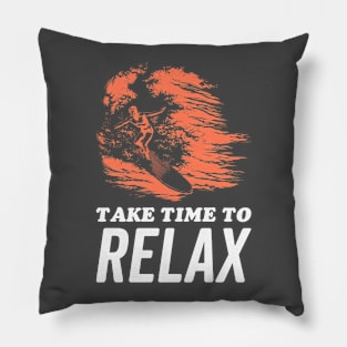 Take Time to Relax Pillow