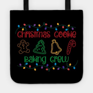 Christmas Lights Christmas Cookie Baking Crew Tote