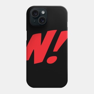 NERD! "N" Black & Red Atl Logo Phone Case