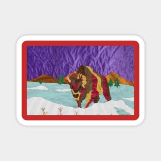 Highland Buffalo Magnet