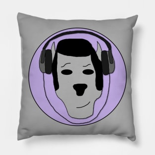 Doghair Network (No Text) Pillow