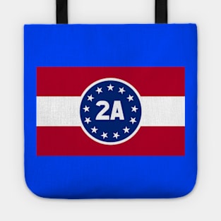 2A 2nd Amendment Small Logo Tote