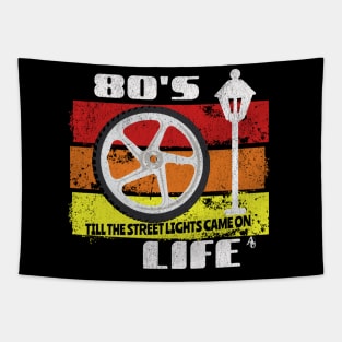 80's Life BMX Vintage Tapestry