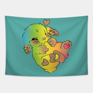 cute bunny lover Tapestry