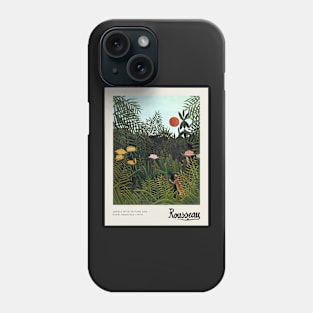 Jungle with Setting Sun Phone Case