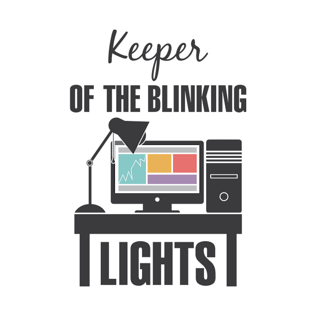 Keeper Light Network Engineer Admin Funny Coding IT by Mellowdellow