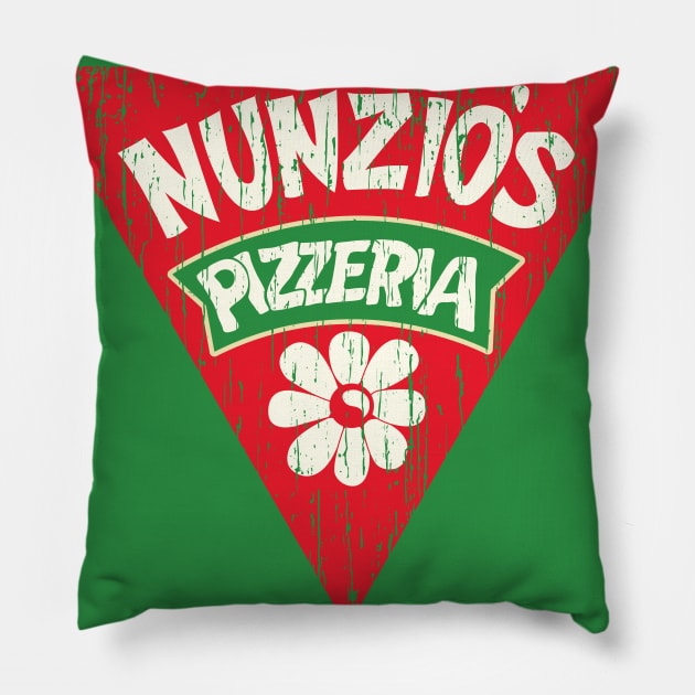 Nunzio's Pizzeria Pillow by Cabin_13