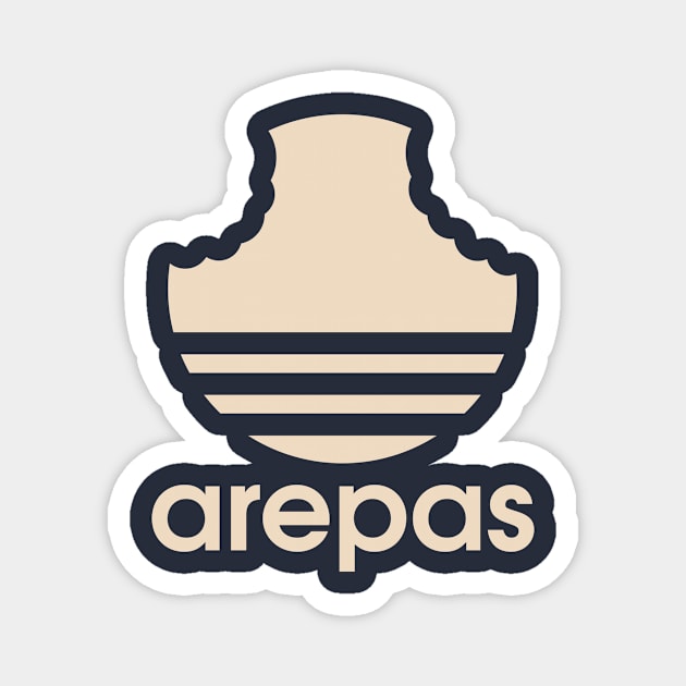 Arepas - Colombian And Venezuelan Food Magnet by sqwear